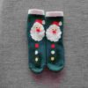 kerstman donkergroen kind